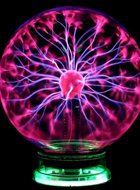 New  Lightings Glass  Plasma  Light Table Lights Sphere Nigh