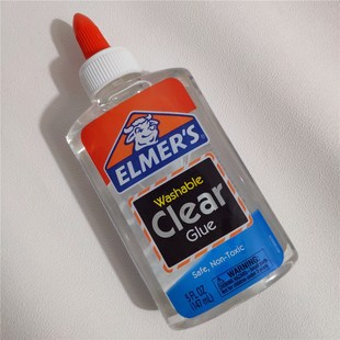 147ml Elmers Elmer's Clear School Glue Washable 5 Ounces E30