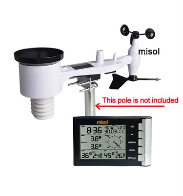 Professional weather station wind speed wind direction tempe