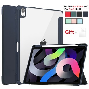 With Pencil Holder Case for iPad Air 4 Case 10.9'' Inch 202