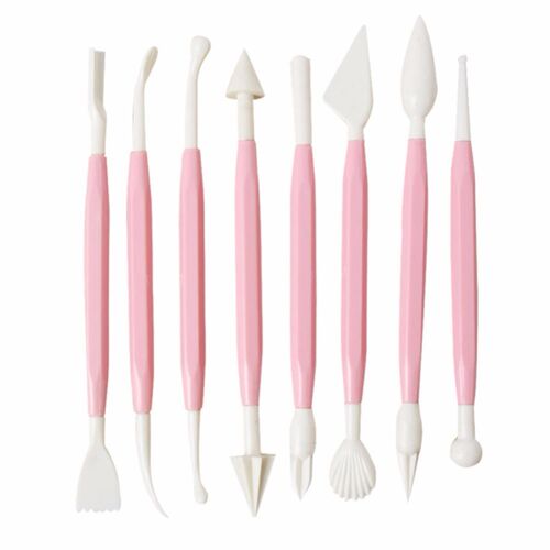 8pcs/Lot 16 Decorating Tool Patterns Fondant Cake Decorating