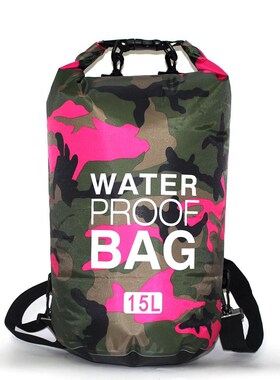 PVC Camouflage Waterproof Backpack Portable Outdoor Sport Ra