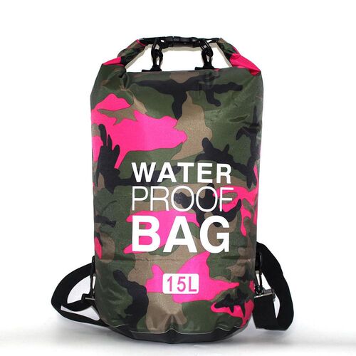 PVC Camouflage Waterproof Backpack Portable Outdoor Sport Ra