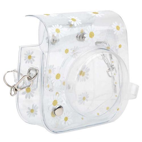 Transparent Small Camera Bag PVC Case with Shoulder Strap f