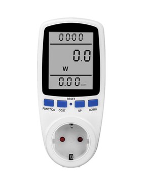 1pcs EU Plug Digital Voltage Wattmeter Power Analyzer Elect