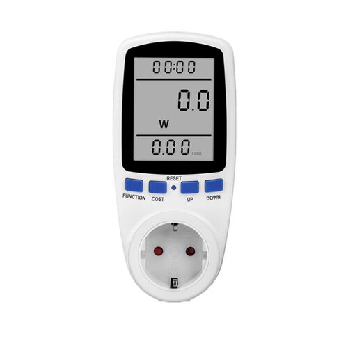 1pcs EU Plug Digital Voltage Wattmeter Power Analyzer Elect
