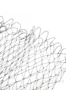 Double Line Braided Mesh Fishing Landing Net Fishing Tools M