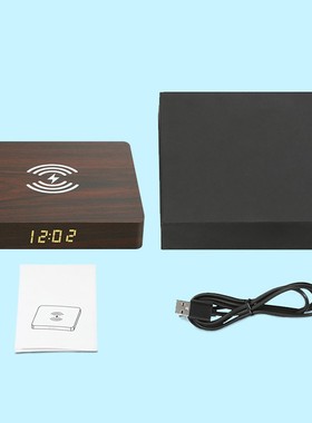 Wireless Charger Slim Wood Charging Pad For Samsung for iph