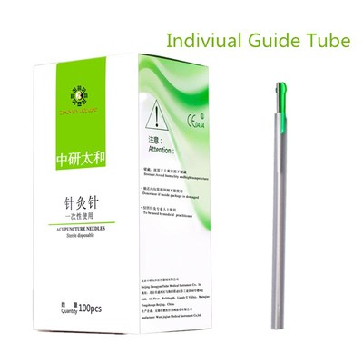 100pcs Taihe Chinese Acupuncture Needles Sterile With Indiv