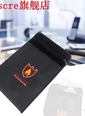 Fire Resistant Waterproof Safe Bag for Important Documents