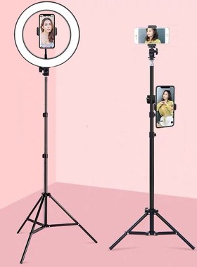 26cm/10inch Dimmable LED Selfie Ring Light with Tripod USB S