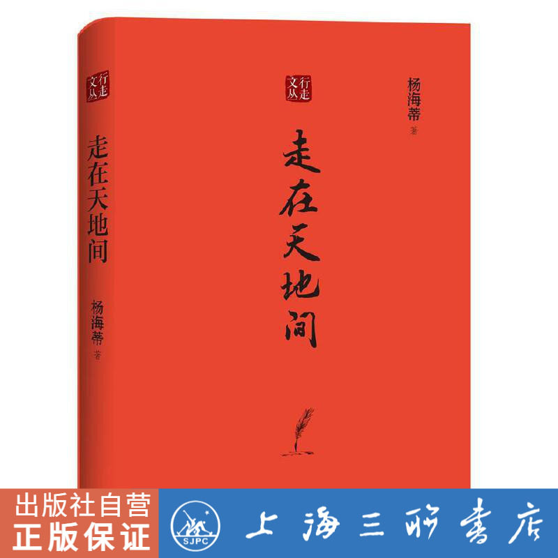 走在天地间 行走文丛 杨海蒂著 上海三联书店 9787542669346