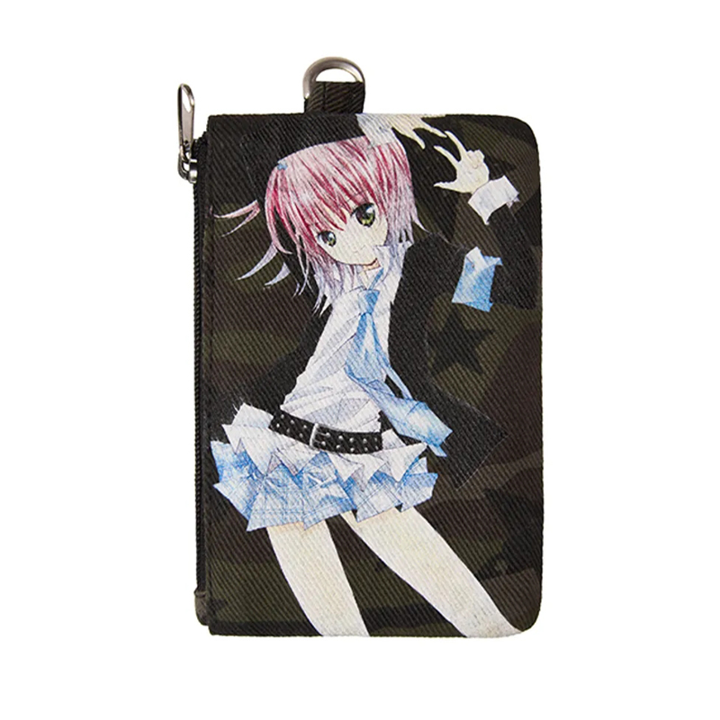 LUVISTRUE 守护甜心联名新款卡通动漫人物印花卡包拉链零钱包