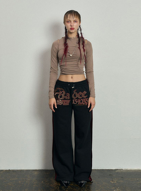 Badee 长袖T恤女修身显瘦百搭打底衫上衣