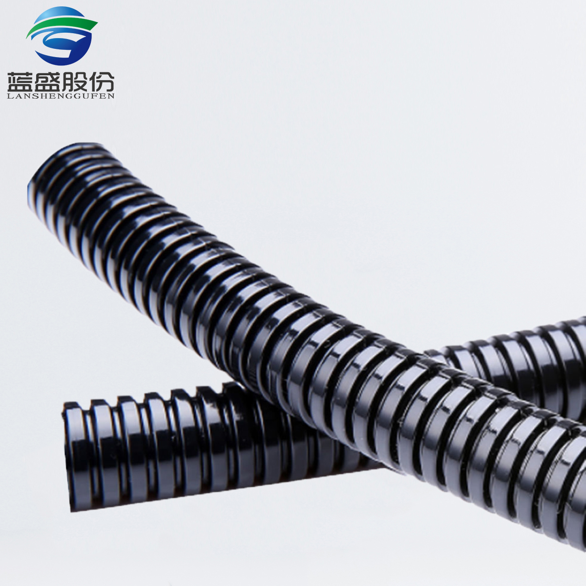 黑色尼龙波纹管加厚穿线软管