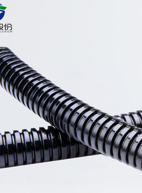 零售蓝盛尼龙波纹管V2防火穿线管护线管PA聚酰胺防水软管一米起订