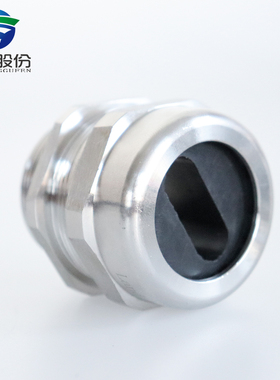 蓝盛 防爆扁孔不锈钢电缆接头M牙防水密封伴热带格兰头304葛兰头