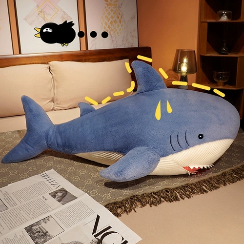 Милая акула, подушка для сна, кукла, плюшевая игрушка, популярно в интернете, подарок девушке