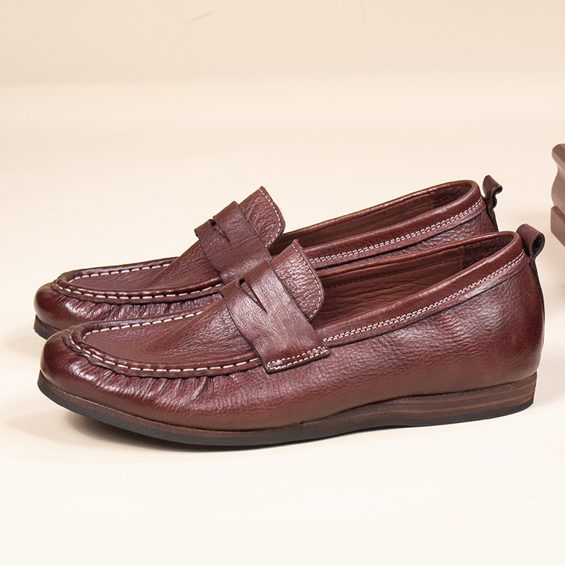 马皮固特异男士豆豆鞋