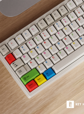 keyhouse饰键屋rgb幻彩键帽Rainy75PMO Crush80键帽PBT热升华键帽