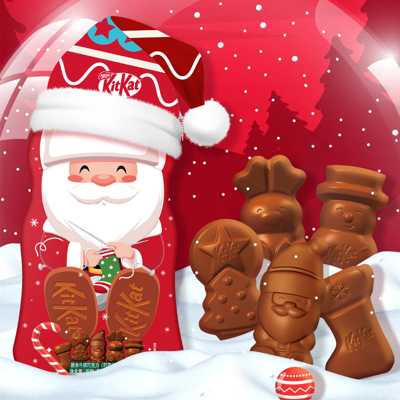 圣诞老人节日巧克力礼盒