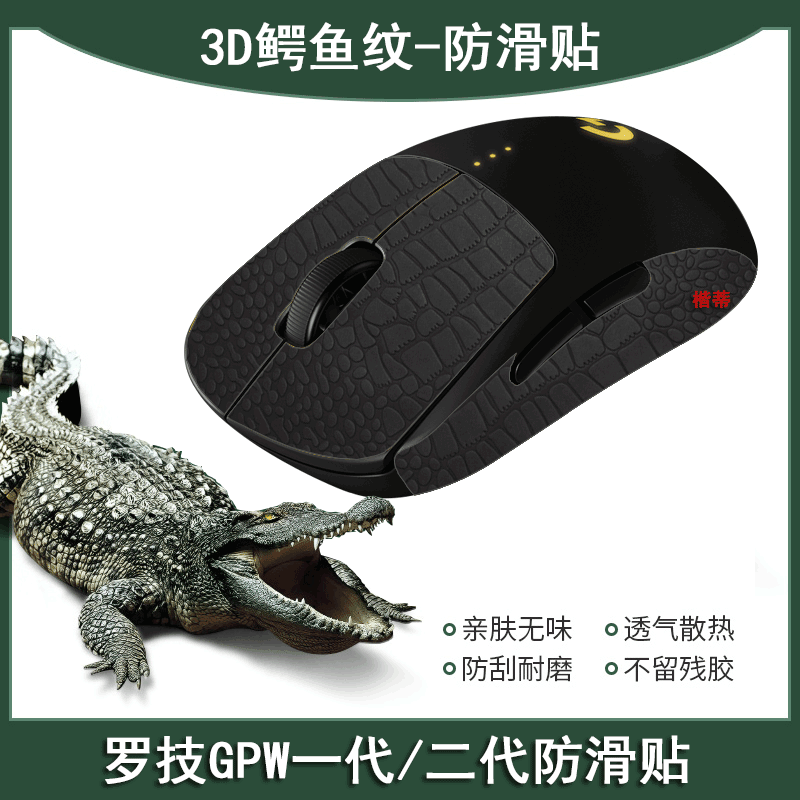 罗技GPW鼠标防滑贴保护膜
