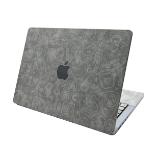 适用苹果MacBookPro14贴纸16贴膜Air13.3笔记本Pro13.3英寸M1保护膜2021款皮革外壳15电脑12全套20新老款键盘