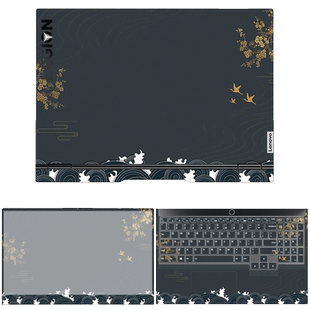 联想拯救者Y7000P贴纸Y9000P2022笔记本R9000K外壳保护膜Y9000X21款电脑R7000全套机身壁纸键盘屏幕膜不留胶