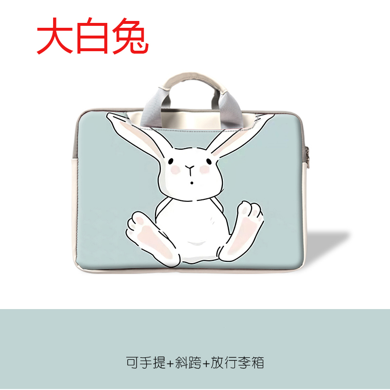 华为笔记本电脑手提单肩包防水