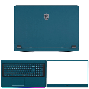 msi微星绝影GS77皮革保护膜冲锋坦克ProGP76贴纸武士GF66笔记本强袭GE76电脑外壳贴膜GS66全套GF65键盘膜63L7