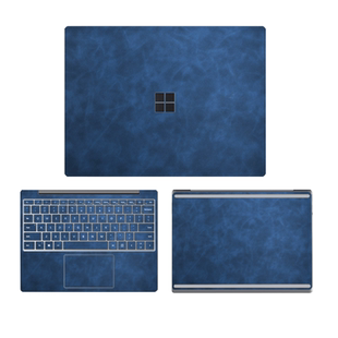 微软surfacelaptop6/5/4/2皮革保护膜SurfaceLaptopGo3贴膜笔记本pro10/9/8/7/6贴纸Studio2全套外壳配件