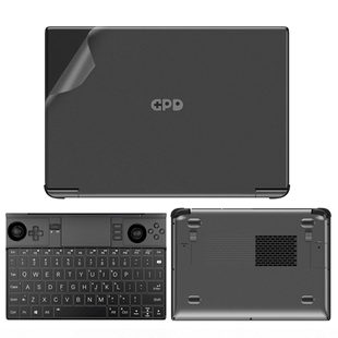 适用GPD win max2贴纸10.1英寸游戏掌机外壳保护膜Pocket3笔记本电脑键盘膜工程师本8寸磨砂屏幕膜配件全套