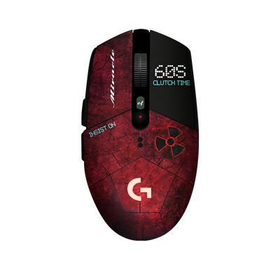 贴纸罗技g102一代狗屁王防汗