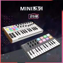 worlde PANDAmini25键midi键盘打击垫音乐编曲键盘电音迷笛控制器