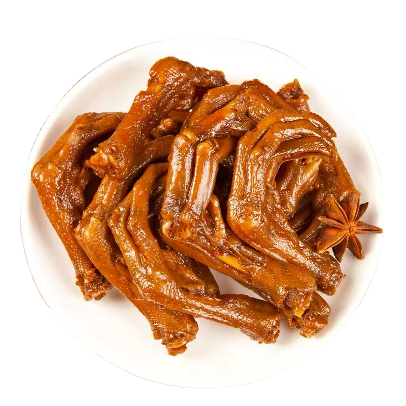 湖南特产魔鬼酱鸭爪鸭肉类