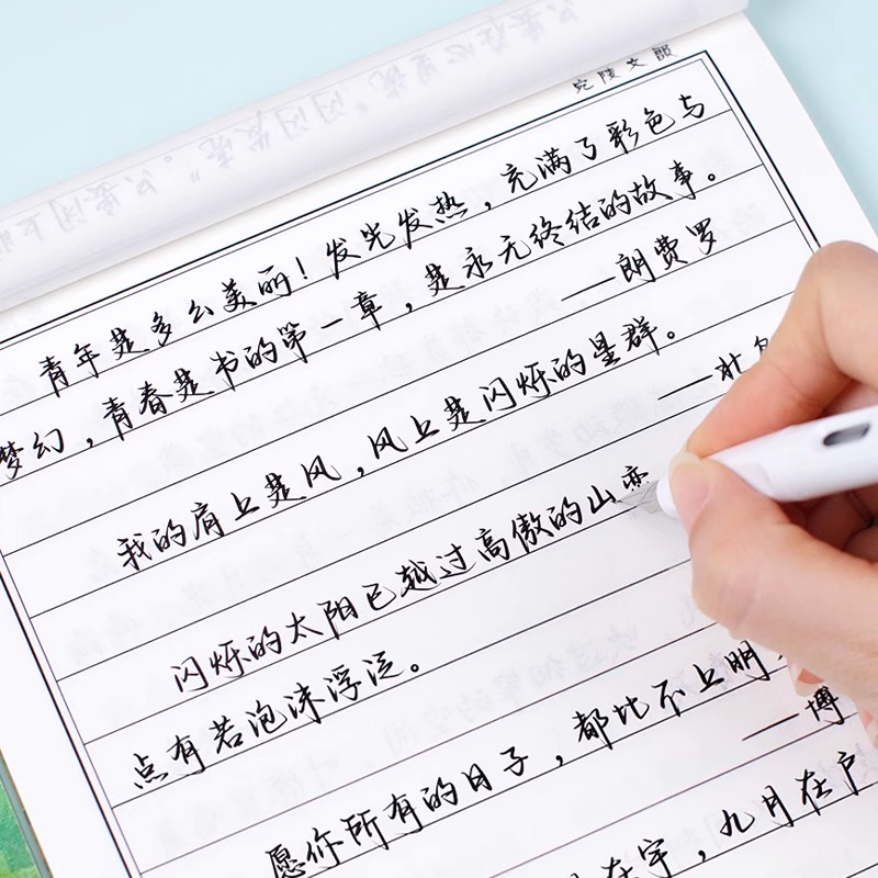 行楷临摹练字帖成年楷书