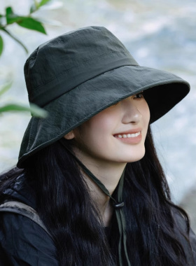 2026新款帽子女款户外防晒帽登山