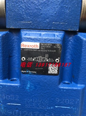 力士乐比例阀R901389124 4WRTE10V100P-4X/6EG24ETK31/A1M原装