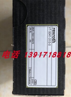 力士乐放大器R901196678 VT5041-31/3-0德国Rexroth液压品牌