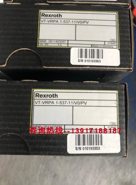 VT-VRPA1-537-10/V0/PV订货号0811405097比例放大器力士乐Rexroth
