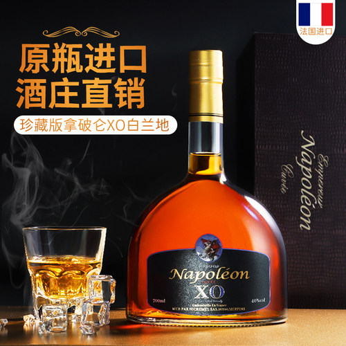 法国原瓶进口XO白兰地特藏洋酒