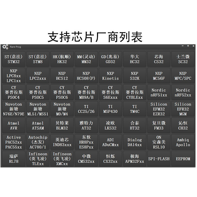稀微英迪芯IND83204 IND83205离线编程器脱机下载器烧录器烧写器