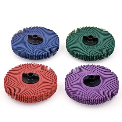 10pcs 3M Radial Bristle Brush Wheel Discs Abrasive Tools Pol