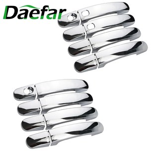 Daefar ABS Chrome Door Handle Cover Trim For Ford focus 2 f