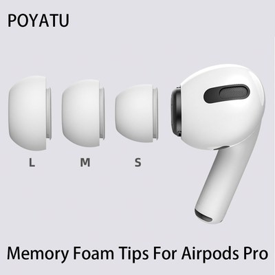 POYATU Anti Slip Earbud For Airpods Pro Accessories Silicon