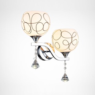 Japan living room decoration lustres wall lamp crystal bedro