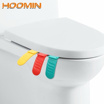 HOOMIN Sanitary Seat Cover Lifting Device 1pc With Adhesive