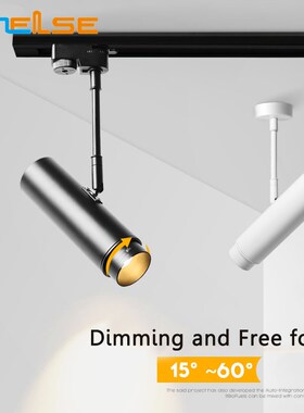 Dimmable Led Track Lighting Spotlight Surface Mounted Folda