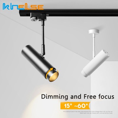 Dimmable Led Track Lighting Spotlight Surface Mounted Folda