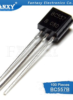 100PCS BC557B TO-92 BC557 TO92 557B new triode transistor